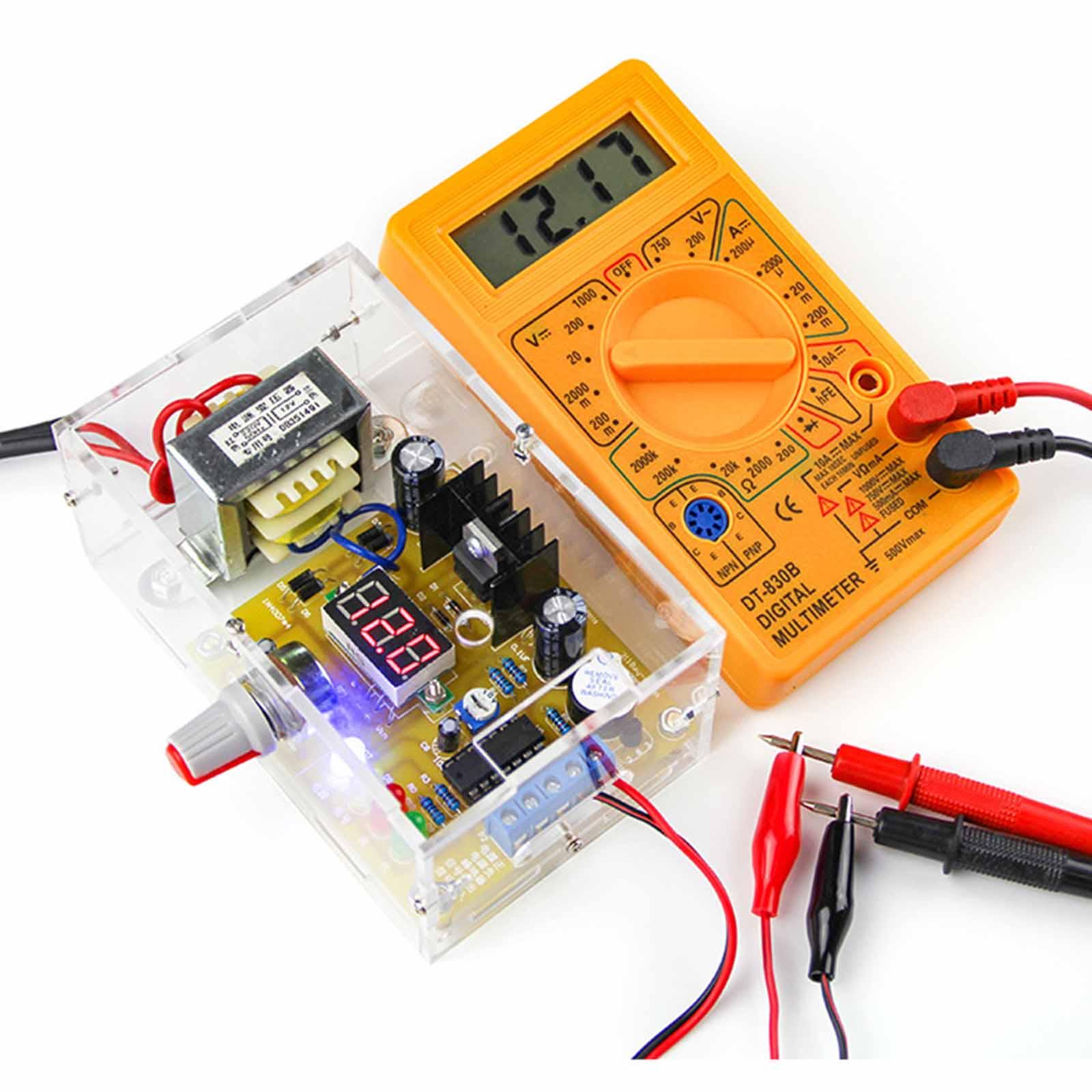 Diy Electronics Course - Power Supply Module Adjustable Voltage Regulator