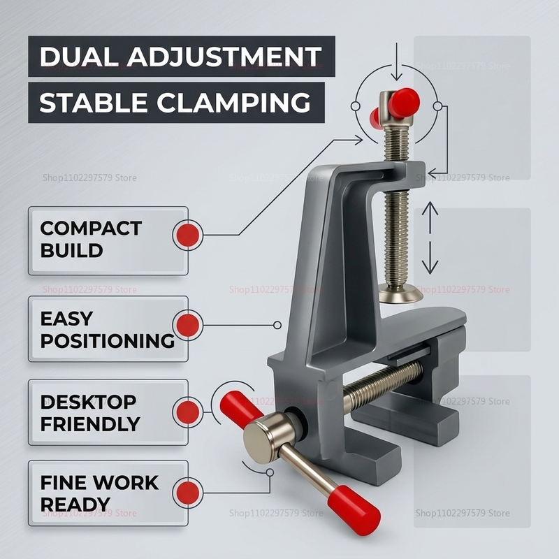 Aluminum Mini Table Bench Vice - Diy Electronics Table review and price