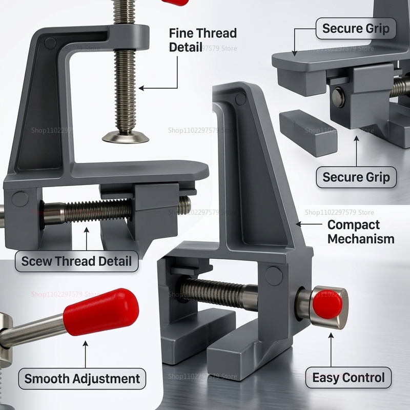 Aluminum Mini Table Bench Vice - Diy Electronics Table review and price