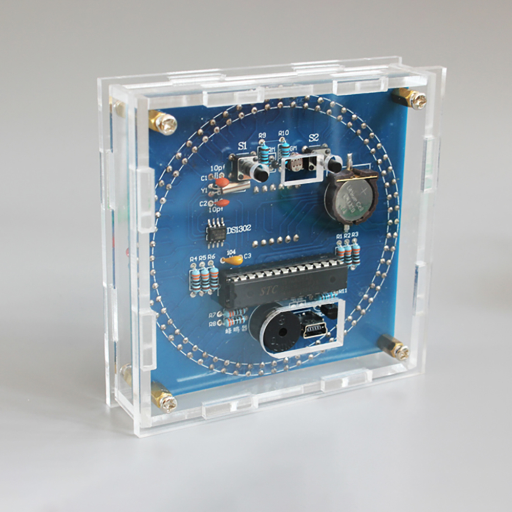 Rotating LED DIY Electronic Cl - Diy Electronics News review and price
