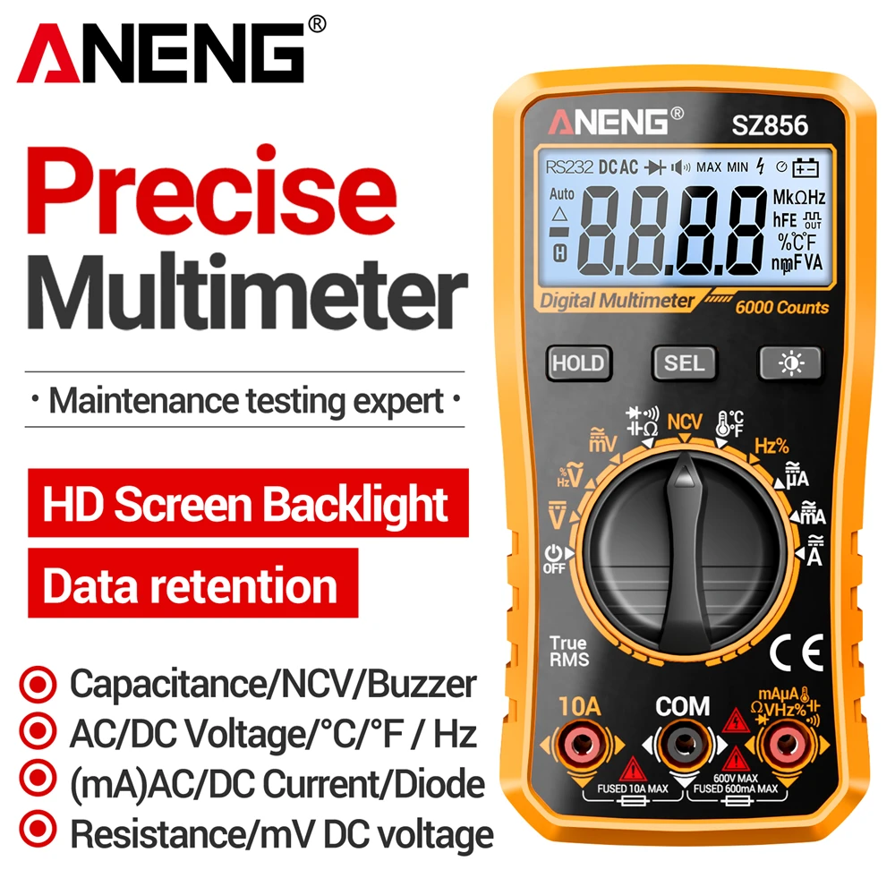 ANENG SZ856 intelligent multim - Diy Electronics Table review and price