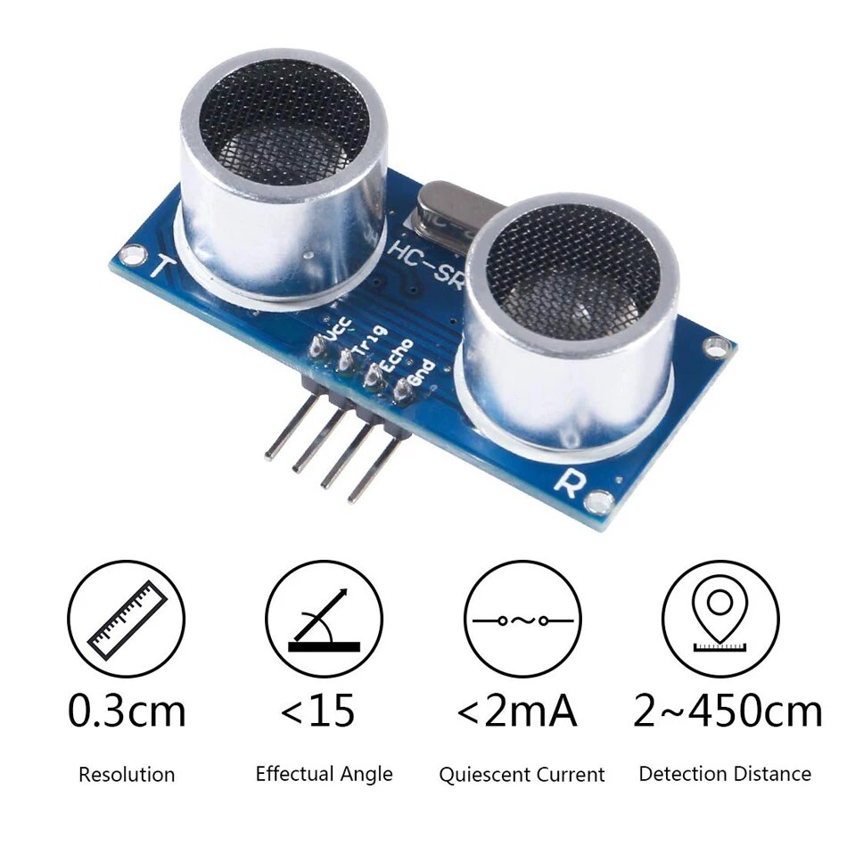 5 ultrasonic modules, MELIFE d - Ultrasonic Sensor Hc review and price
