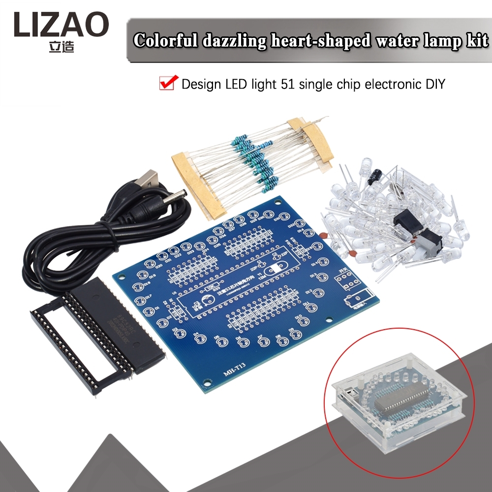 DIY Electronic Kit Heart Shape - Diy Electronics Course review and price