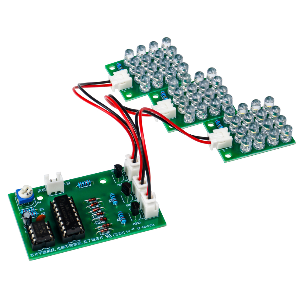 DIY Electronic Kit LED Three-C - Diy Electronics News review and price