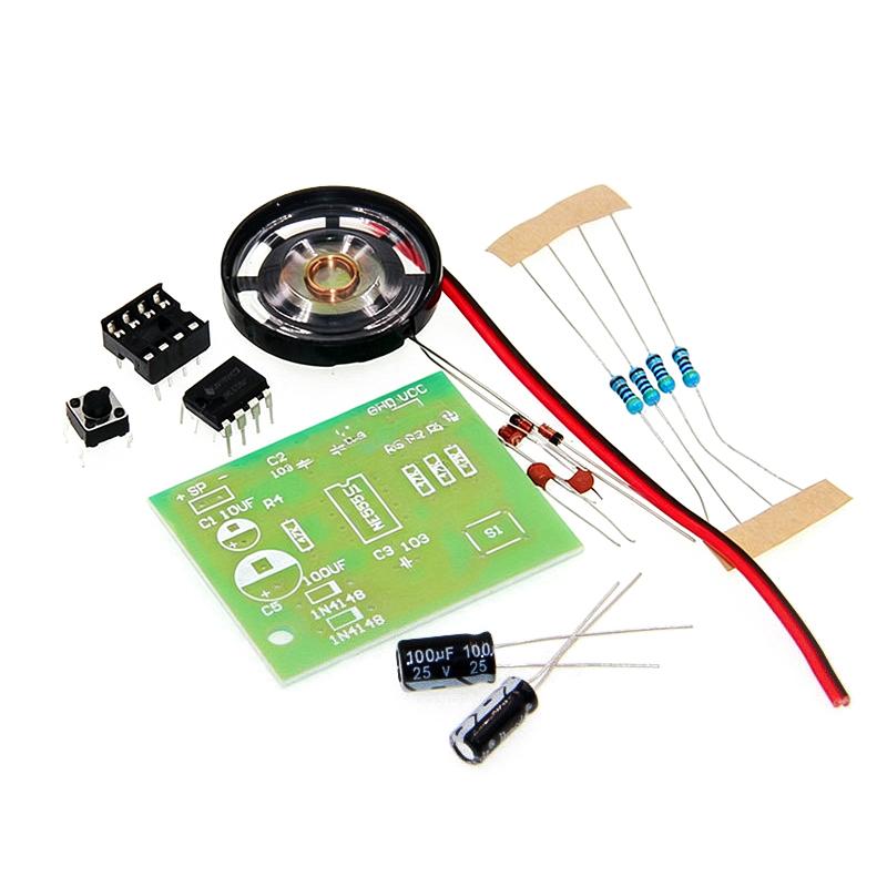 Dual Tone Ding Dong NE555 Door - Diy Electronics Course review and price