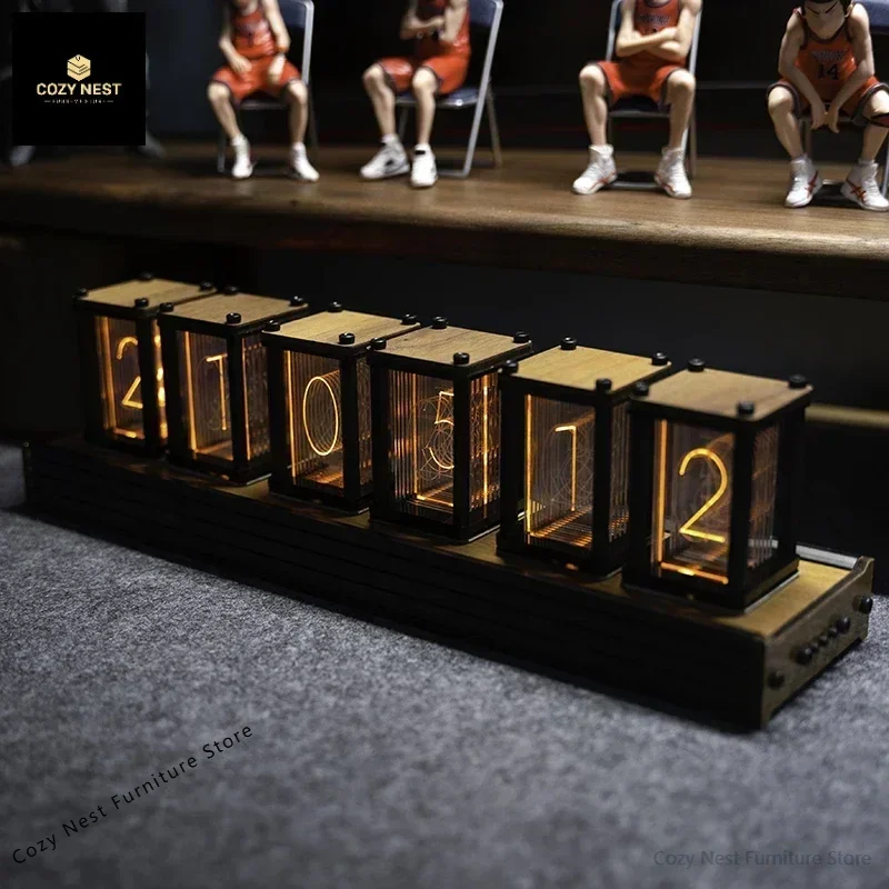 Luxury Nixie Glow Tube Clock W - Diy Electronics Table review and price