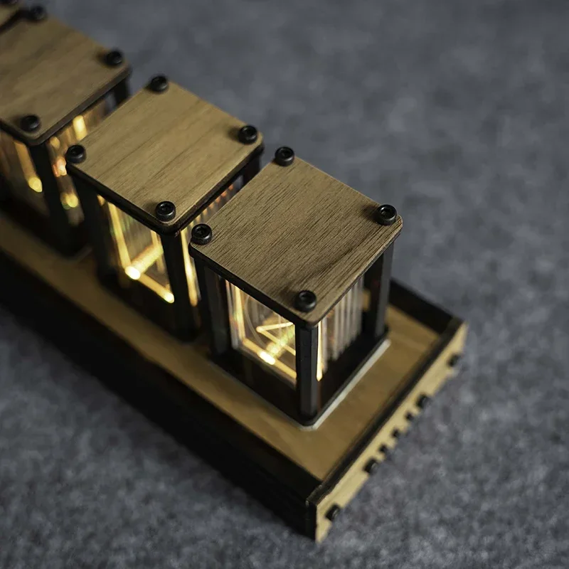Luxury Nixie Glow Tube Clock W - Diy Electronics Table review and price