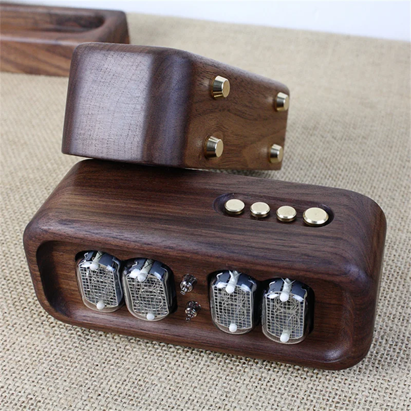 Black Walnut Solid Wood Glow D - Diy Electronics Desk review and price