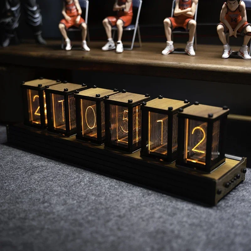 New Luxury Nixie Glow Tube Clo - Diy Electronics Table review and price