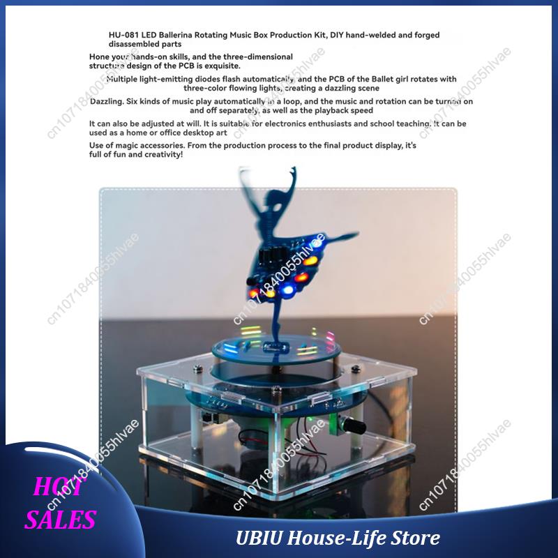 Rotating Music Box DIY Electro - Best Diy Electronics Kits review and price