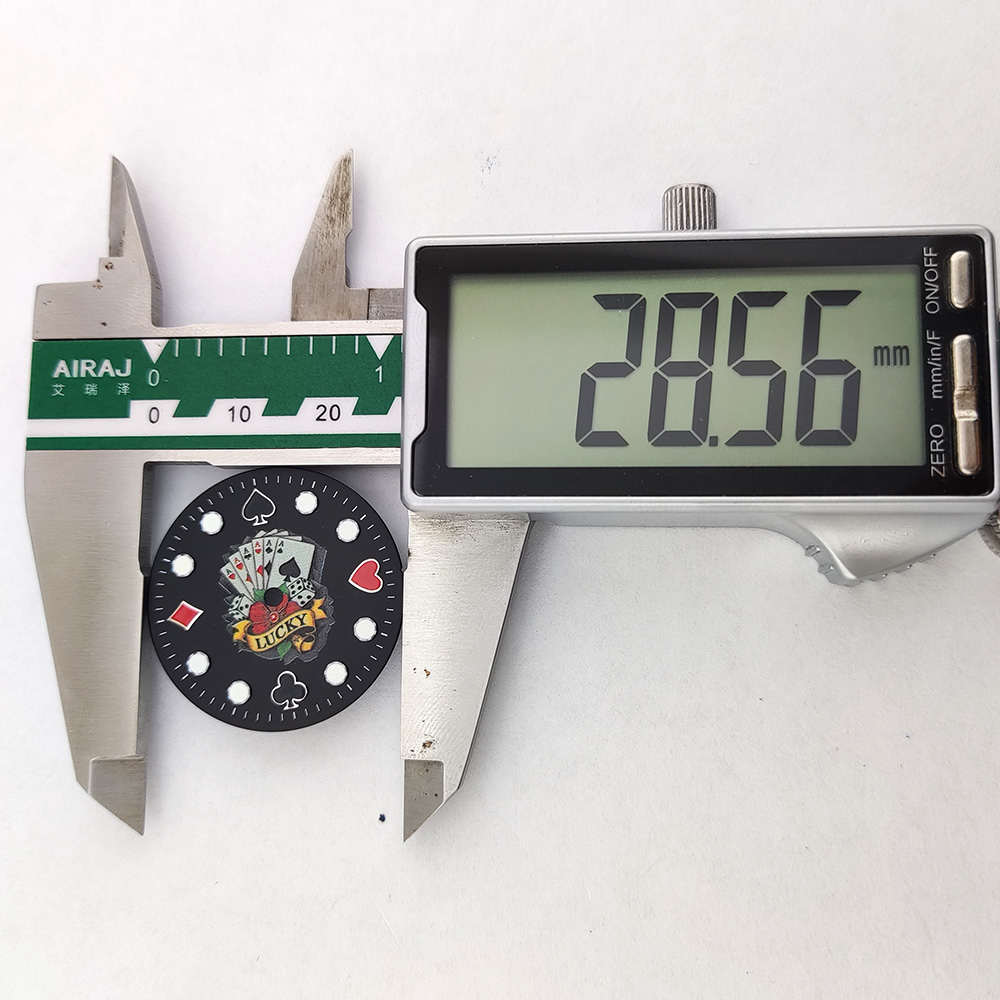 NH35A Dial 28.5mm poker Laser  - Diy Electronics Watch review and price