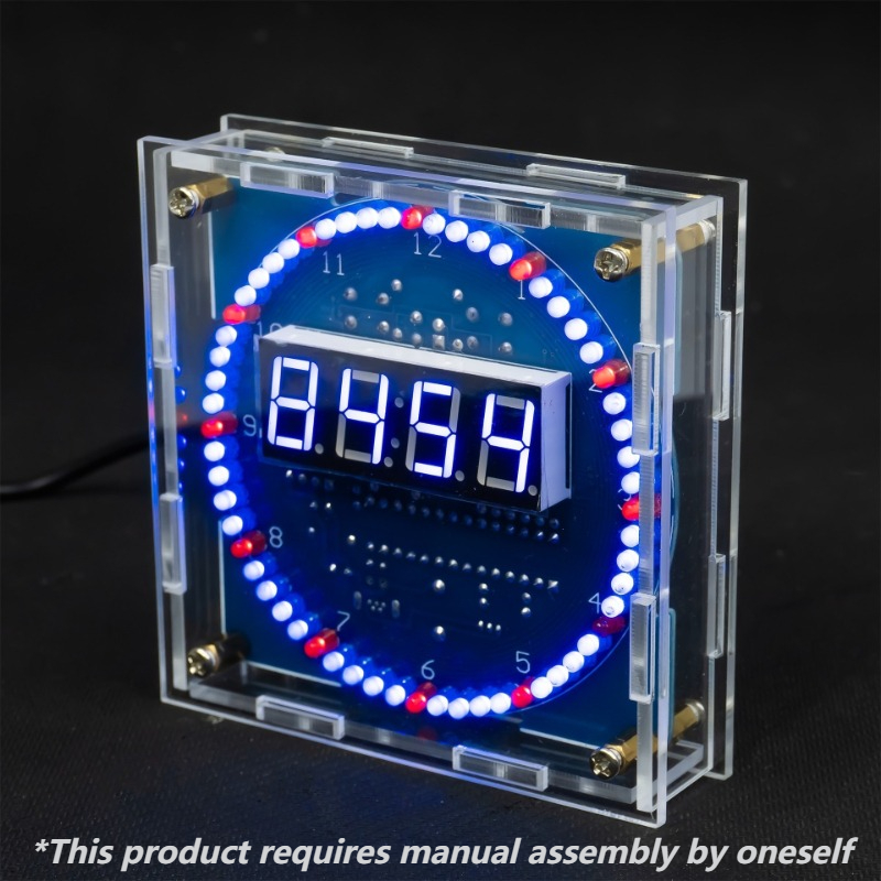 Electronic Clock DIY Light Con - Diy Electronics Desk review and price