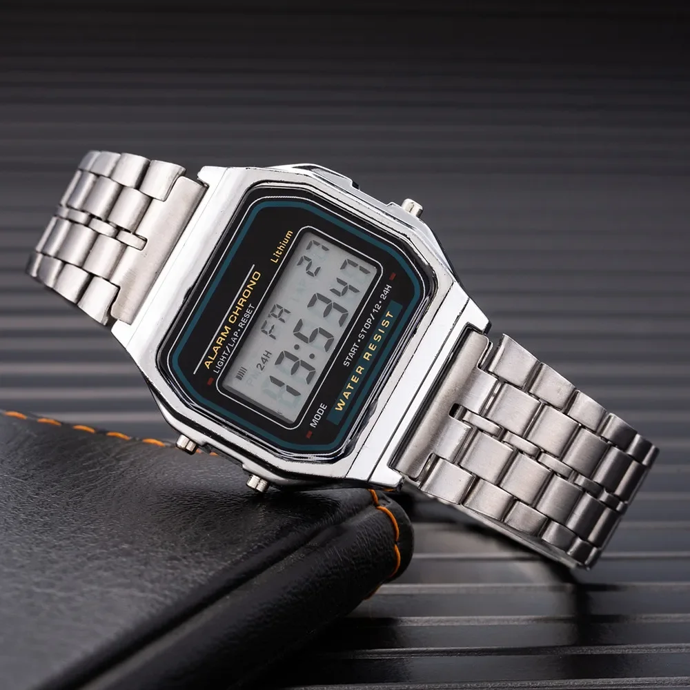 Fashion Digital Men's Watches  - Diy Electronics Watch review and price